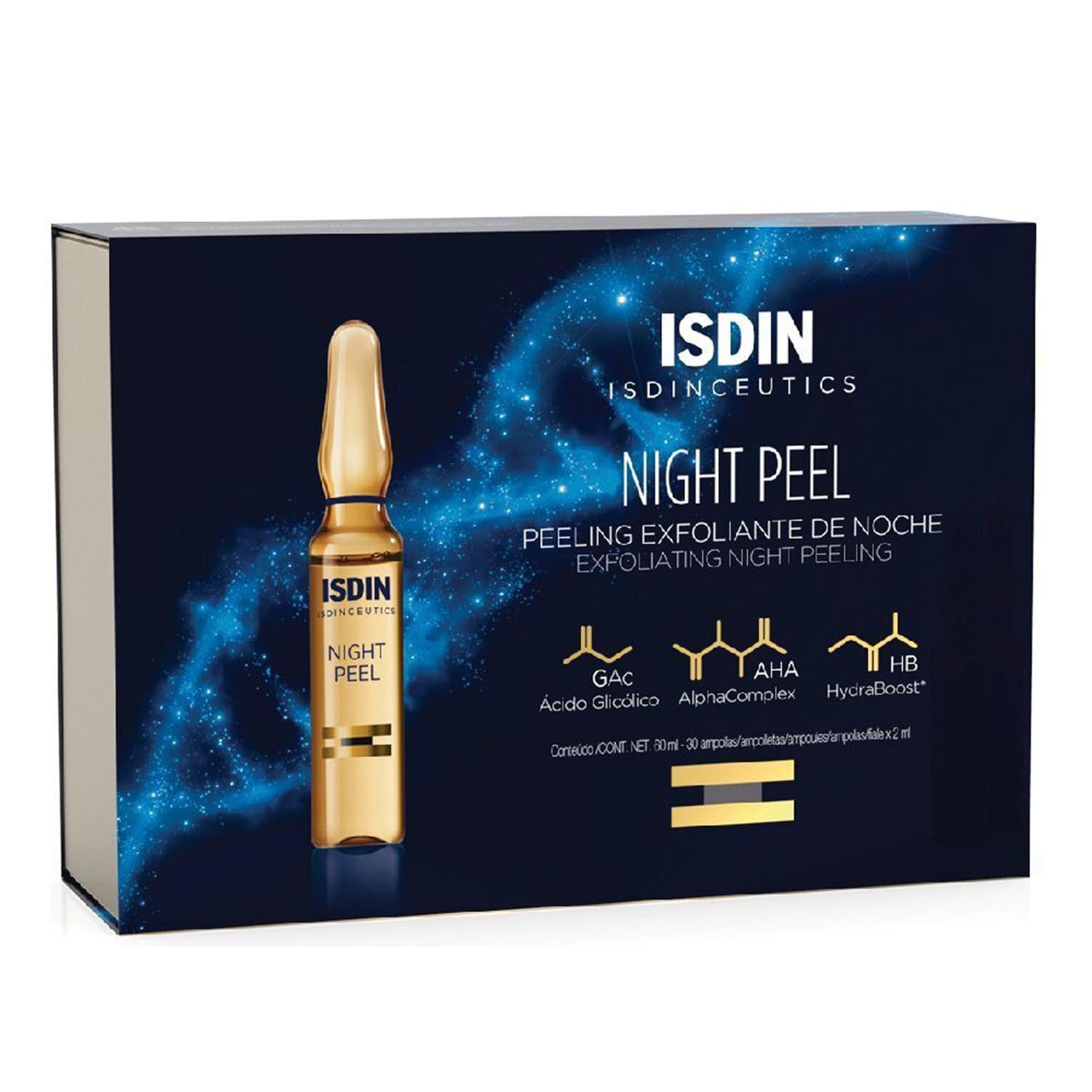 Isdin Night Peel Tratamiento Exfoliante De Noche 30Ml